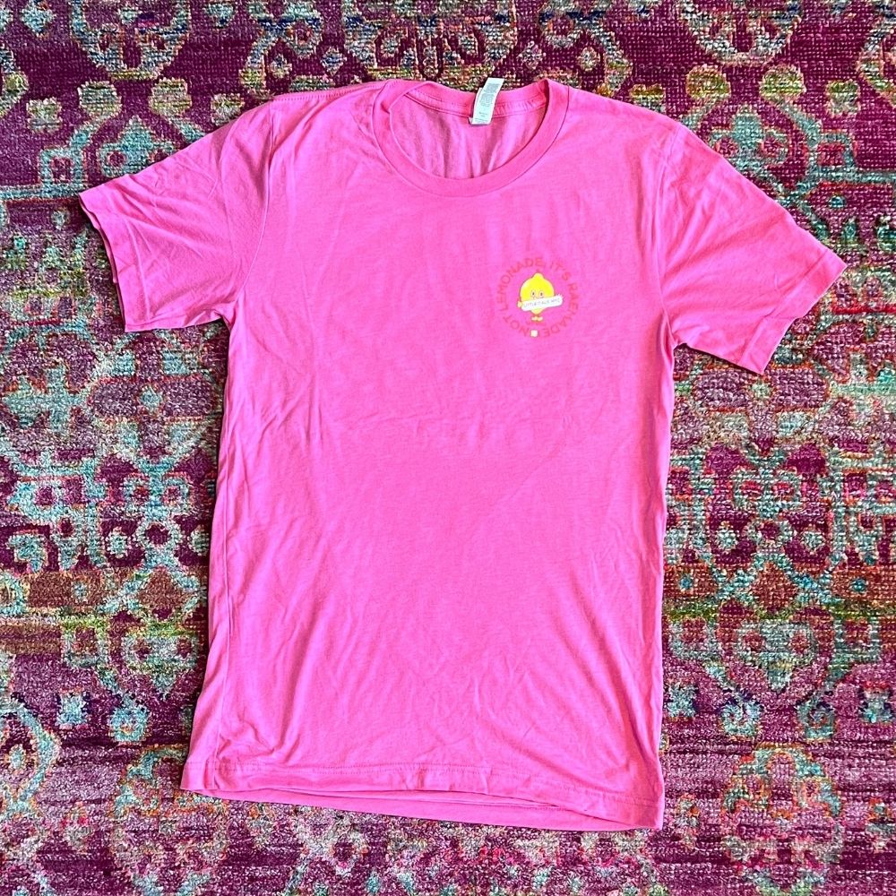RaeMade Unisex Pink Marl Tee