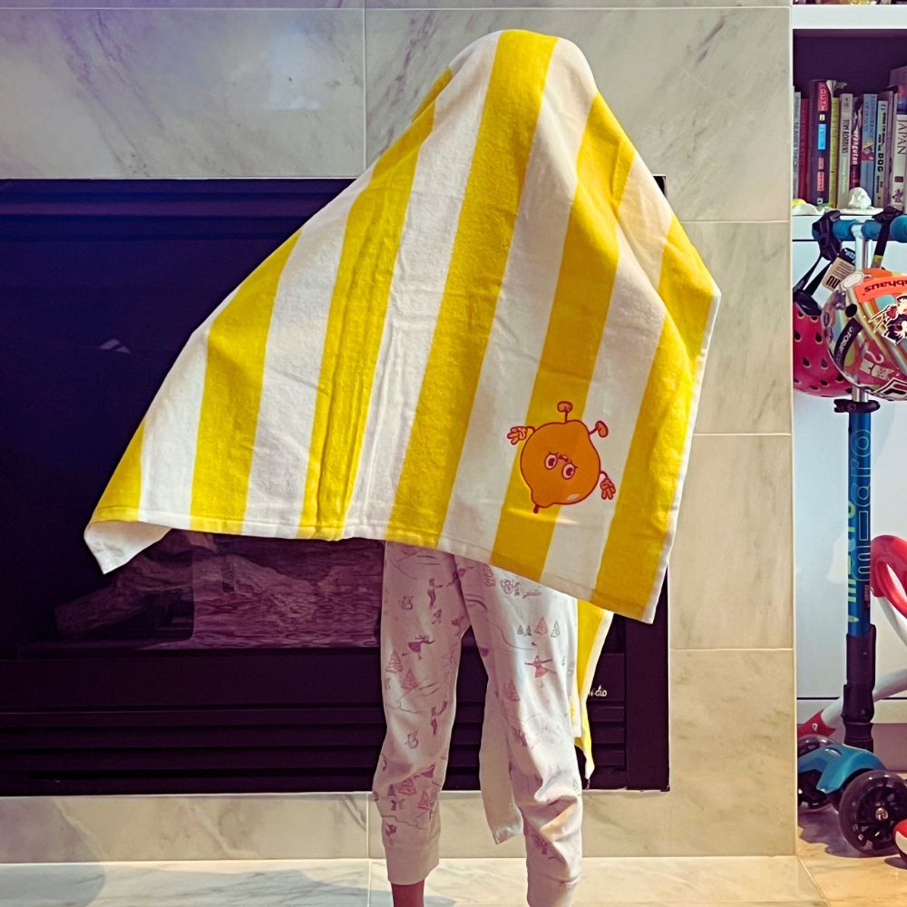 RaeMade Lemon Logo Towel